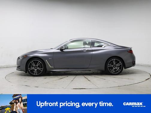 Gray 2018 INFINITI Q60 Sport