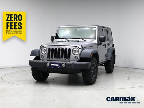 Silver 2014 Jeep Wrangler Unlimited Sport