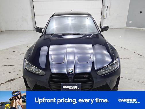 Blue 2022 BMW M3 Competition