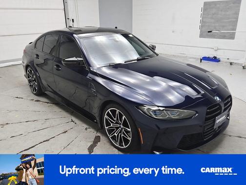 Blue 2022 BMW M3 Competition