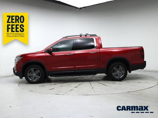 Red 2023 Honda Ridgeline RTL-E