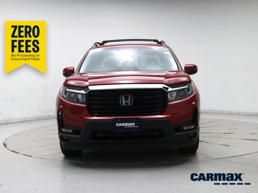 Red 2023 Honda Ridgeline RTL-E