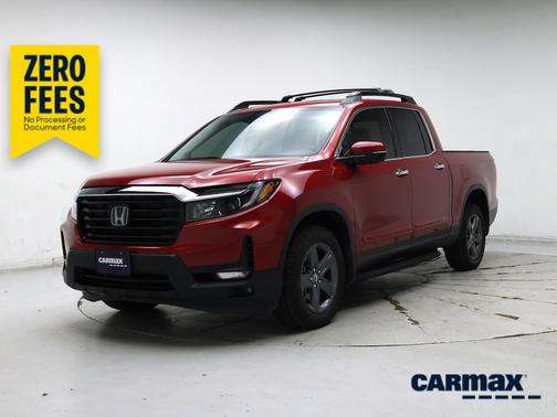 Red 2023 Honda Ridgeline RTL-E