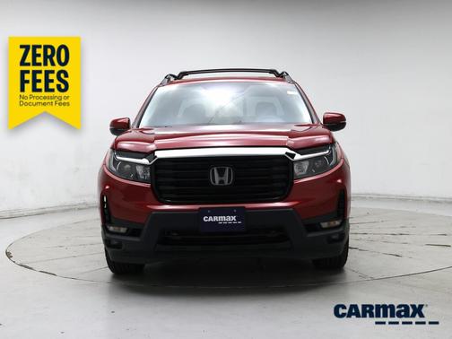 Red 2023 Honda Ridgeline RTL-E