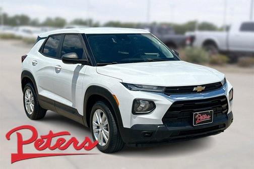 Summit White 2021 Chevrolet Trailblazer LS