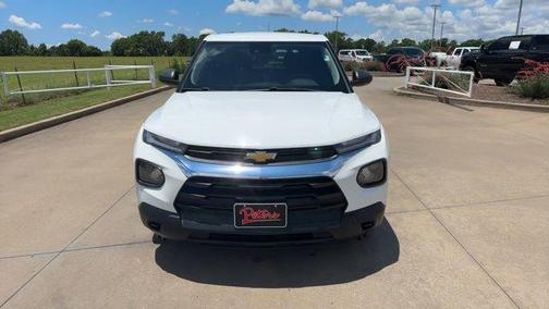 Summit White 2021 Chevrolet Trailblazer LS