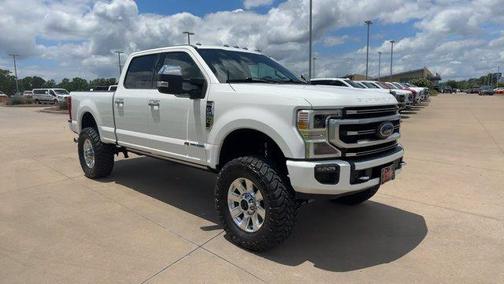 White Metallic 2021 Ford F-250 Platinum