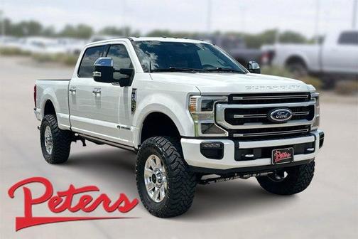 White Metallic 2021 Ford F-250 Platinum