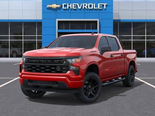 Red 2026 Chevrolet Silverado 1500 Custom