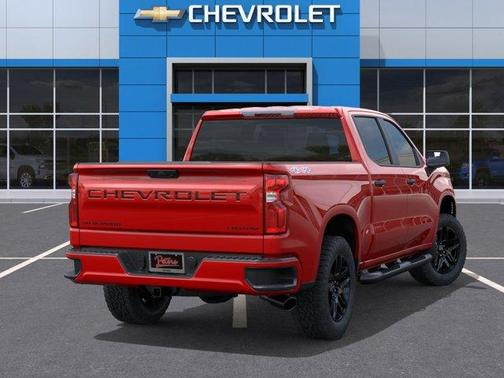Red 2026 Chevrolet Silverado 1500 Custom