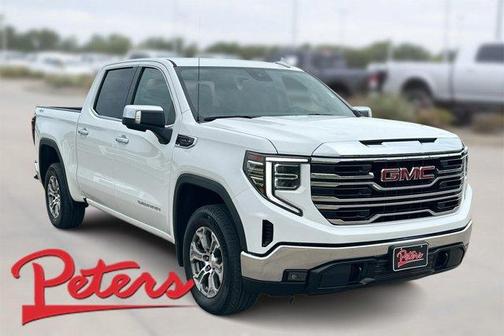Summit White 2024 GMC Sierra 1500 SLT