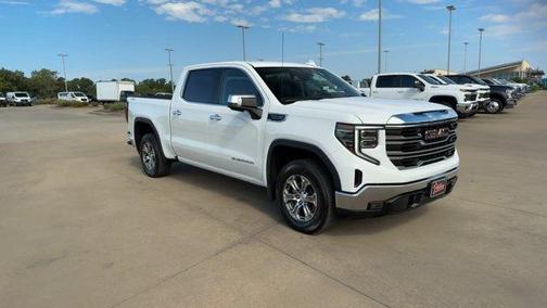 Summit White 2024 GMC Sierra 1500 SLT