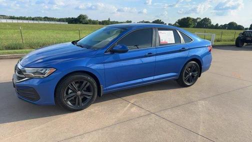 Rising Blue Metallic 2024 Volkswagen Jetta 1.5T SE