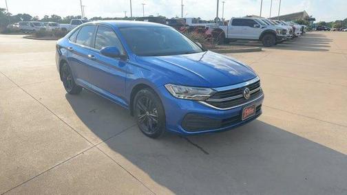 Rising Blue Metallic 2024 Volkswagen Jetta 1.5T SE