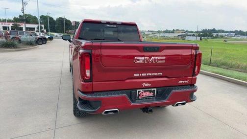 Volcanic Red 2024 GMC Sierra 1500 AT4