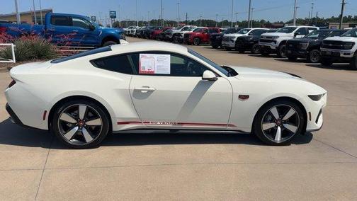 Wimbledon White 2025 Ford Mustang GT Premium