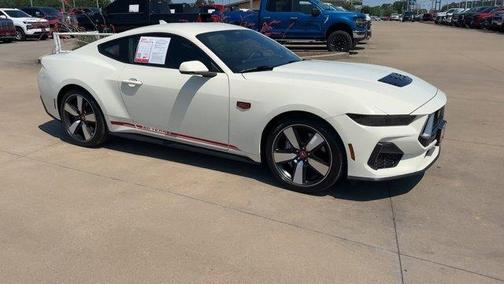 Wimbledon White 2025 Ford Mustang GT Premium