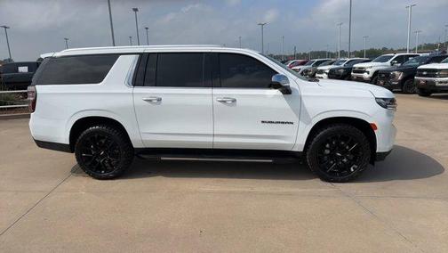 Summit White 2023 Chevrolet Suburban Premier