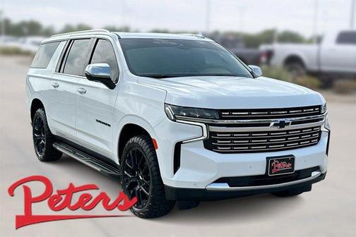 Summit White 2023 Chevrolet Suburban Premier