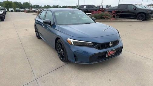 Blue 2025 Honda Civic Sport
