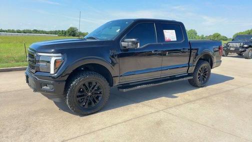 Black Metallic 2025 Ford F-150 Lariat