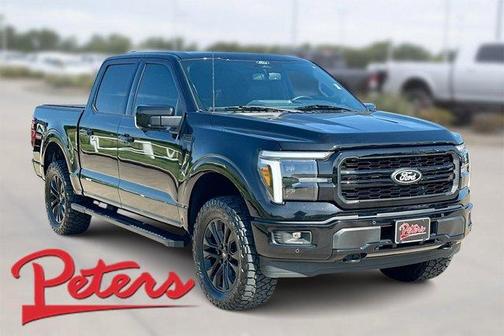 Black Metallic 2025 Ford F-150 Lariat