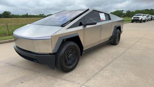 Gray 2025 Tesla Cybertruck Long Range