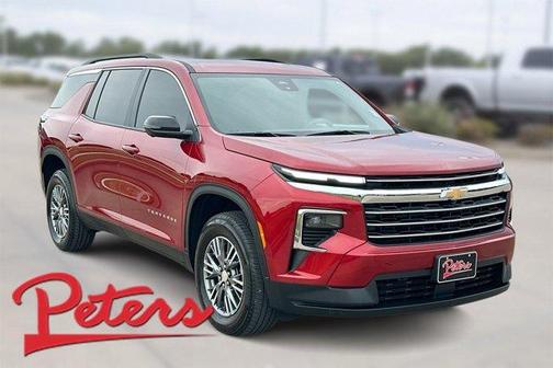 Radiant Red 2025 Chevrolet Traverse LT