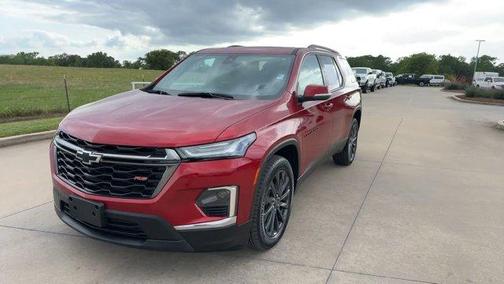 Radiant Red 2023 Chevrolet Traverse RS