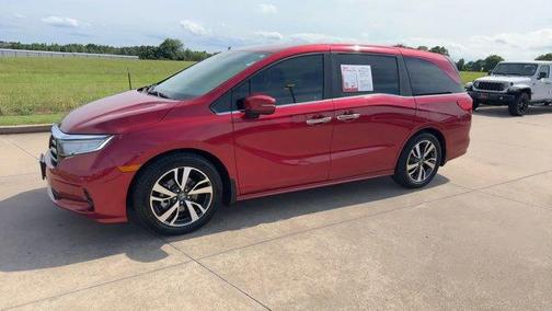 Red 2023 Honda Odyssey Touring