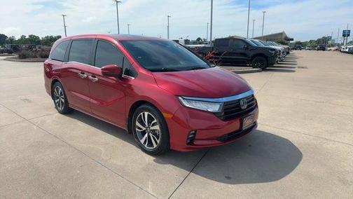 Red 2023 Honda Odyssey Touring