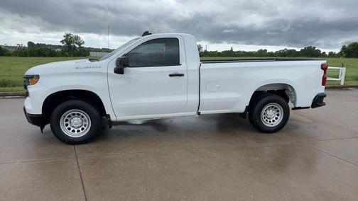 Summit White 2025 Chevrolet Silverado 1500 WT