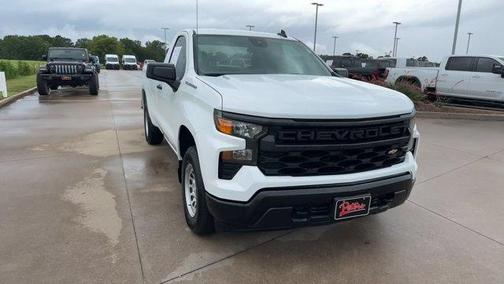 Summit White 2025 Chevrolet Silverado 1500 WT