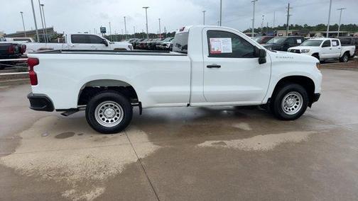 Summit White 2025 Chevrolet Silverado 1500 WT