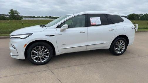 White Frost Tri-Coat 2024 Buick Enclave Avenir