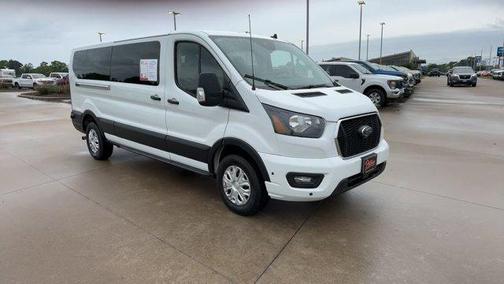 Oxford White 2024 Ford Transit-350 XLT