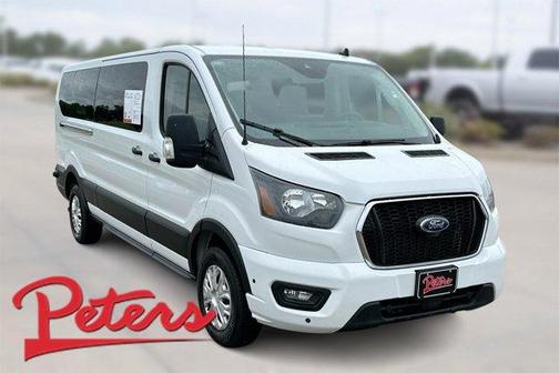 Oxford White 2024 Ford Transit-350 XLT