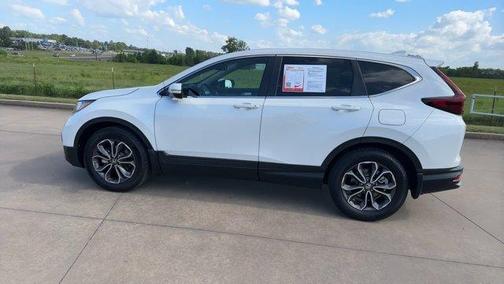 White 2020 Honda CR-V EX-L