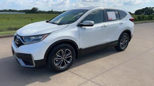 White 2020 Honda CR-V EX-L