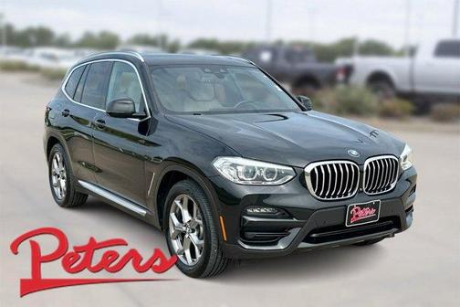 Black Sapphire Metallic 2021 BMW X3 xDrive30i