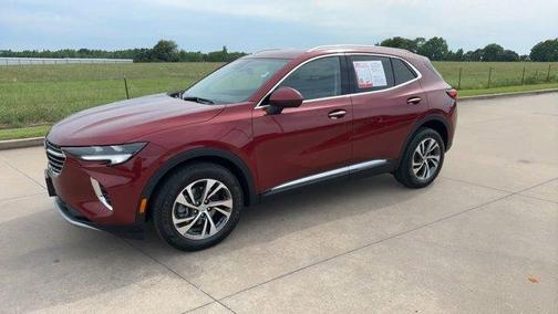 Cinnabar Metallic 2023 Buick Envision Essence