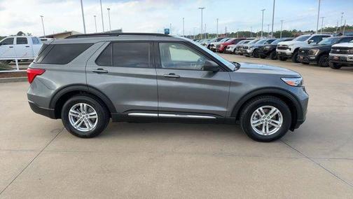 Gray Metallic 2024 Ford Explorer XLT
