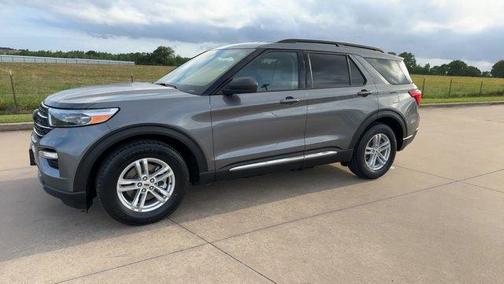 Gray Metallic 2024 Ford Explorer XLT