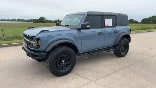 Azure Gray Metallic 2024 Ford Bronco Wildtrak