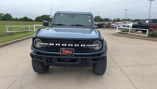 Azure Gray Metallic 2024 Ford Bronco Wildtrak