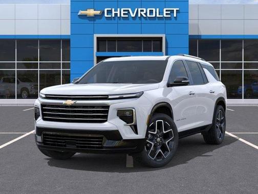 Polar White 2026 Chevrolet Traverse High Country