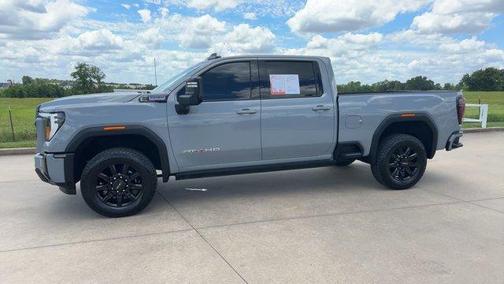 Gray 2024 GMC Sierra 2500 AT4