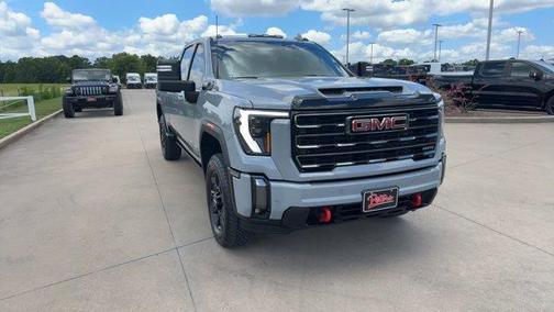 Gray 2024 GMC Sierra 2500 AT4