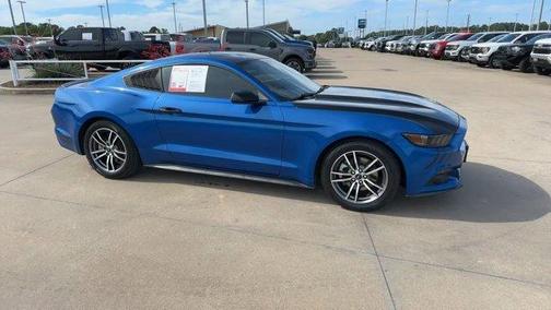 Lightning Blue Metallic 2017 Ford Mustang EcoBoost