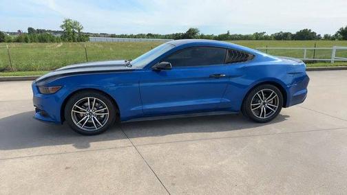 Lightning Blue Metallic 2017 Ford Mustang EcoBoost